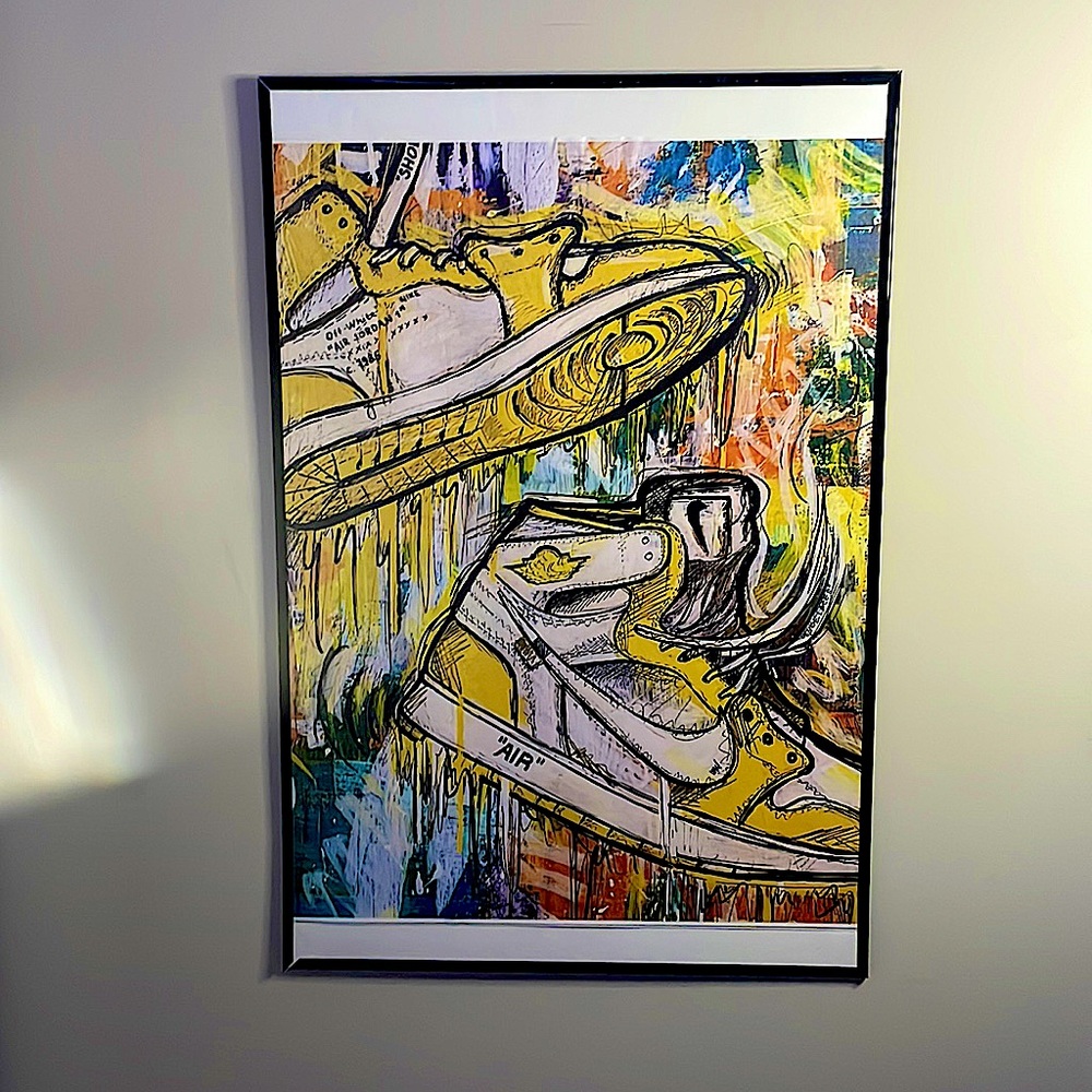 Wall Poster With Nike Air Jordan’s